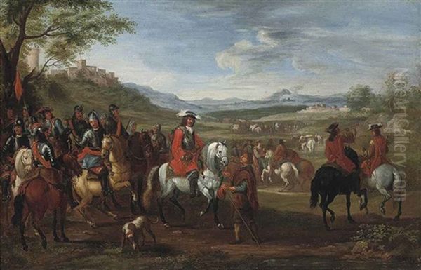 A Landscape With A Prisoner Beseeching An Officer - view 1