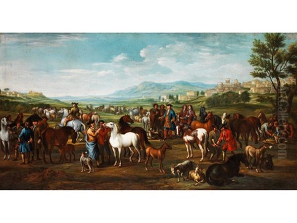 Der Pferdemarkt - view 1