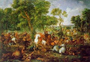 Grande Battaglia Che Si Svolge Tra Milizie Cristiane E Turche