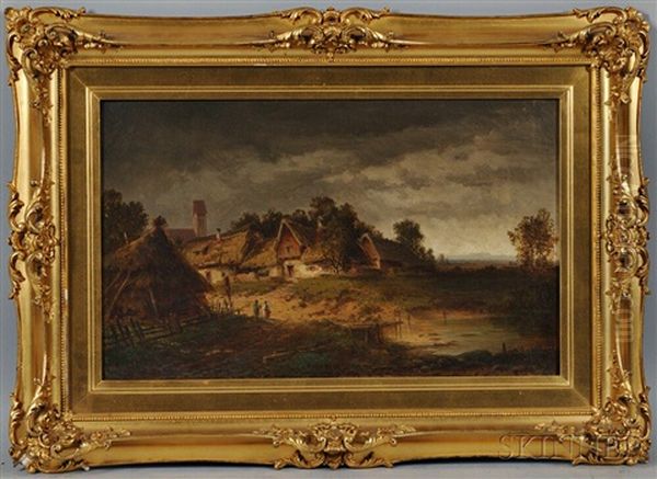 Quiet Village With Thatched Cottages - view 1