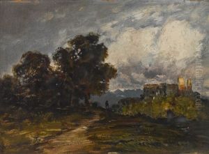 Landschaft Mit Burg