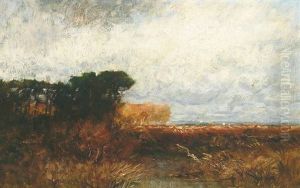 Besonnte Herbstliche Landschaft Um Dachau
