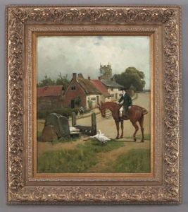 In The Stocks by Arthur William Redgate