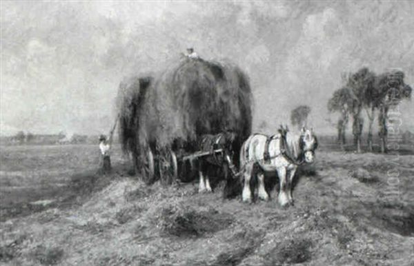 Loading Hay - view 1