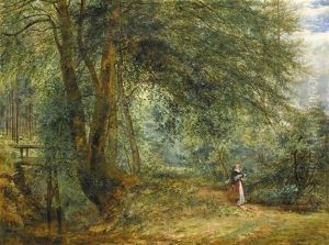 An Hour With The Poets, In The Leafy Month Of June by Richard Redgrave