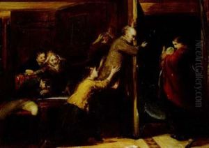 Study For The Outcast by Richard Redgrave