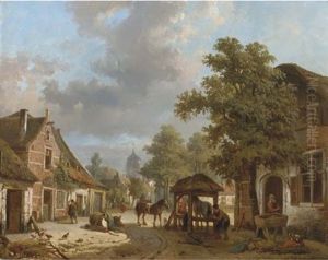 Setting The Horseshoe: A Village In Sunlight Setting The Horseshoe: A Village In Sunlight