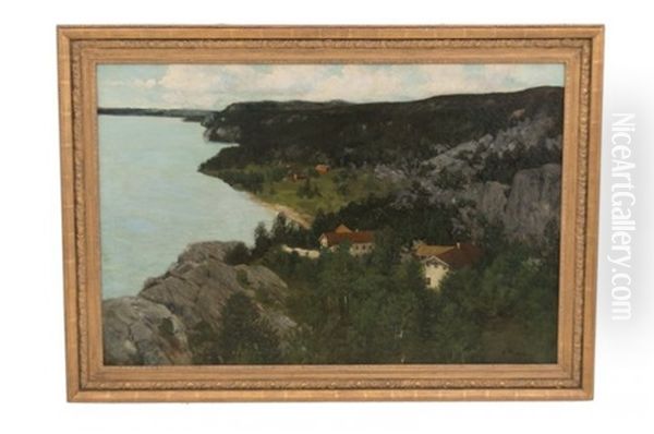 Lake Scene Landscape - view 1
