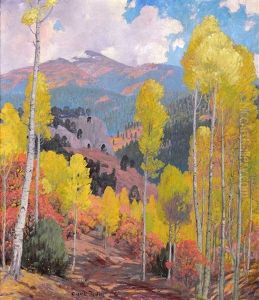 Fall Colors, New Mexico by Carl Redin