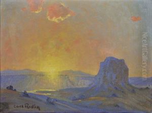Desert Sunset Desert Sunset