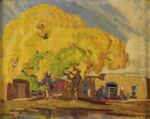 Untitled - New Mexico Adobe by Carl Redin