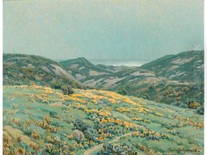 Poppies Along The Coast