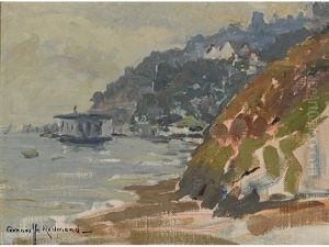 Arks Off Belvedere And Corinthian Islands by Granville S. Redmond
