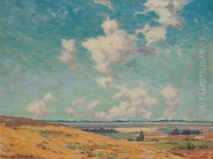 Inlet View And Summer Sky by Granville S. Redmond