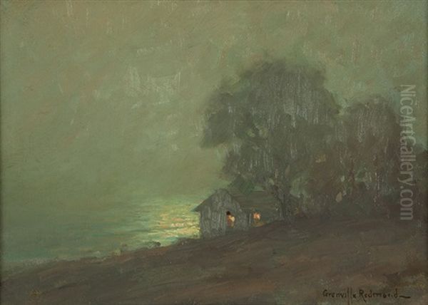 Coastal Cottage In A Misty Evening - view 1