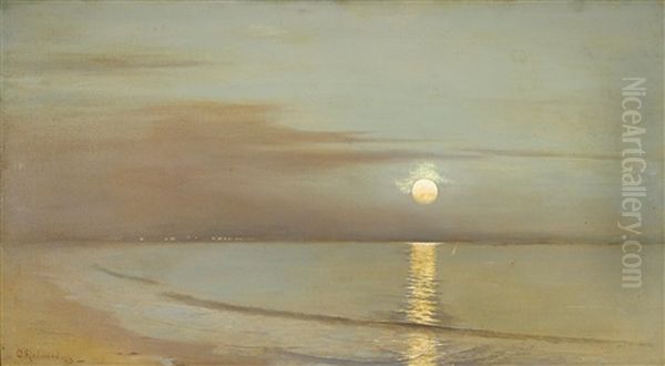Moonrise Beyond The Bay - view 1