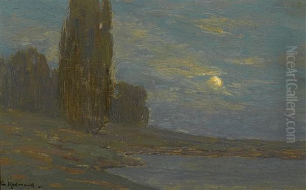 Moonlit Landscape by Granville S. Redmond