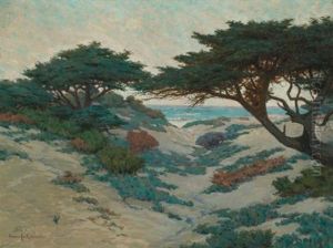 Carmel Coast by Granville S. Redmond