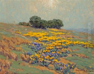 Poppies On A Hillside by Granville S. Redmond