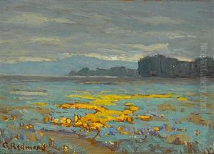 Poppy Field Near Millbrae by Granville S. Redmond