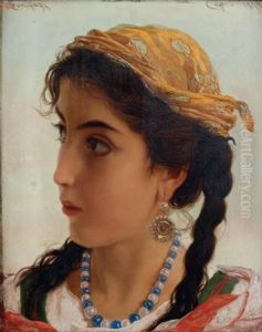 Portrait De Femme by Adriano Bonifazi