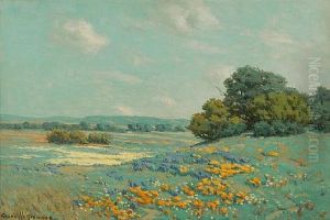 California Poppy Field by Granville S. Redmond