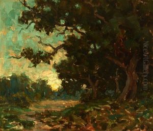 Eaton Canyon by Granville S. Redmond