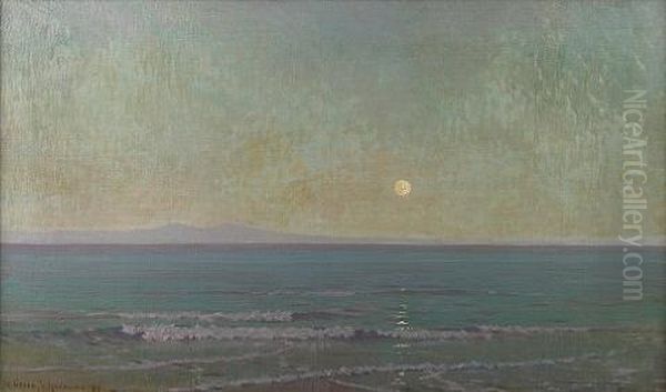 Quiet Moonlight (beyond Catalina Island) - view 1