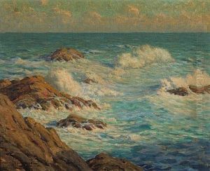 Coastal Scene by Granville S. Redmond