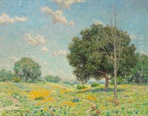 A Path Through The Poppies by Granville S. Redmond