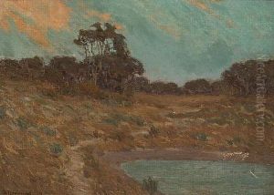 The Old Pond by Granville S. Redmond