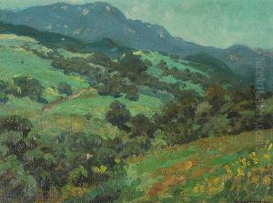 Rolling California Foothills by Granville S. Redmond