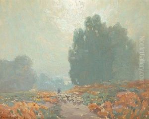 A Hazy Morning by Granville S. Redmond