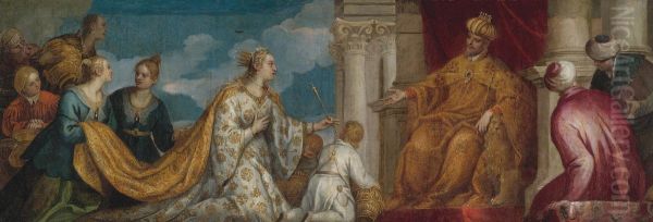 The Queen Of Sheba Before Solomon - view 1