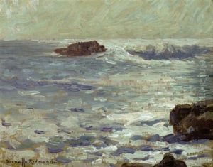 Seascape, Pacific Coast by Granville S. Redmond