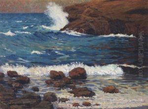 Resounding Surf by Granville S. Redmond
