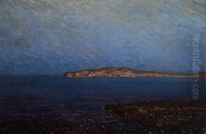 Coyote Point by Granville S. Redmond