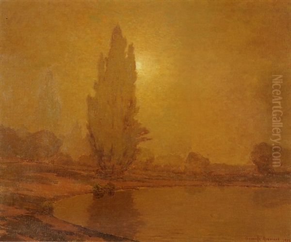 Sunset Over Lake Merritt, Oakland - view 1