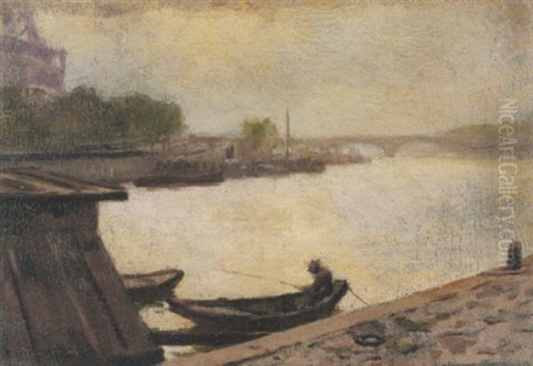 Fishing On The Seine - view 1
