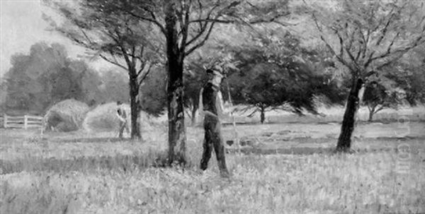 Bailing The Hay - view 1