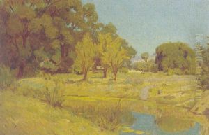 Valley Ranch by Granville S. Redmond