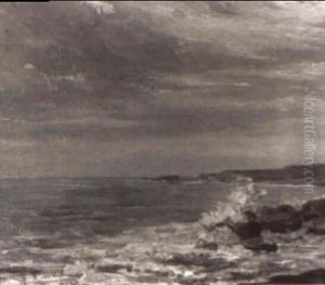 Sunset Along The California Coast by Granville S. Redmond