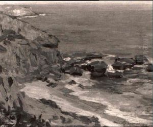 Lion's Head, Cherry Cove, Catalina Island by Granville S. Redmond