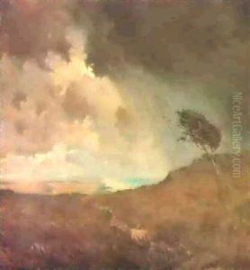 The Storm Cloud by Granville S. Redmond