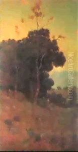 Sunset In California by Granville S. Redmond