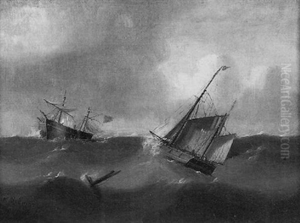 Shipping In A Heavy Swell - view 1