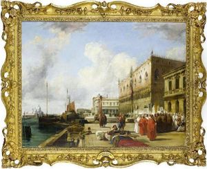 The Doge's Palace And The Riva Degli Schiavoni, Venice