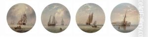Fishing Barges In Crowded Waters (+ 3 Others; 4 Works) Fishing Barges In Crowded Waters (+ 3 Others; 4 Works)