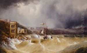 Heavy Squall Of The Coast Of Scarborough
