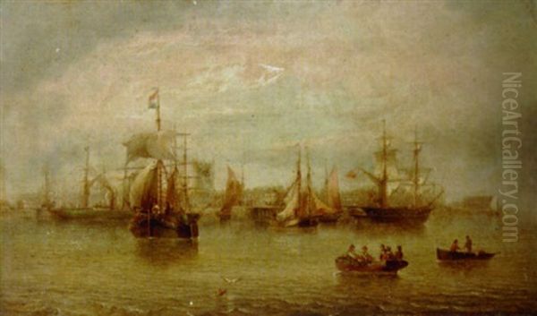 Shipping In The Harbour At Hull - view 1